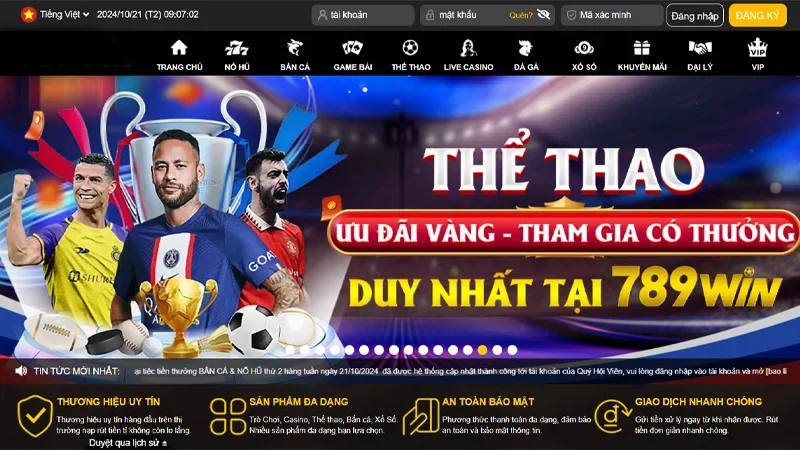 Giới thiệu 789win - Cổng game uy tín top 1